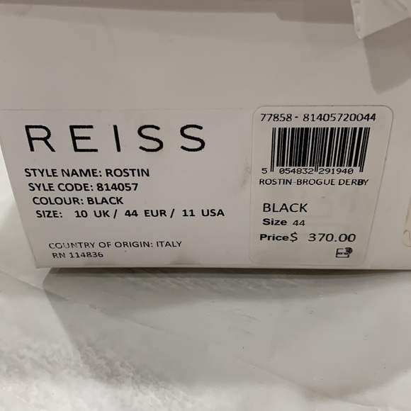 REISS Rostin Brogue Derby - Picture 10 of 10